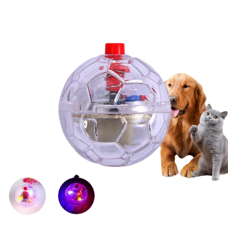 1pcs/4pcs Interactive Cat Ball Toy Flash Paranormal Equipment Ghost Toy Up Motion Balls Toy Light Pet Pet Flash Hunting Motion