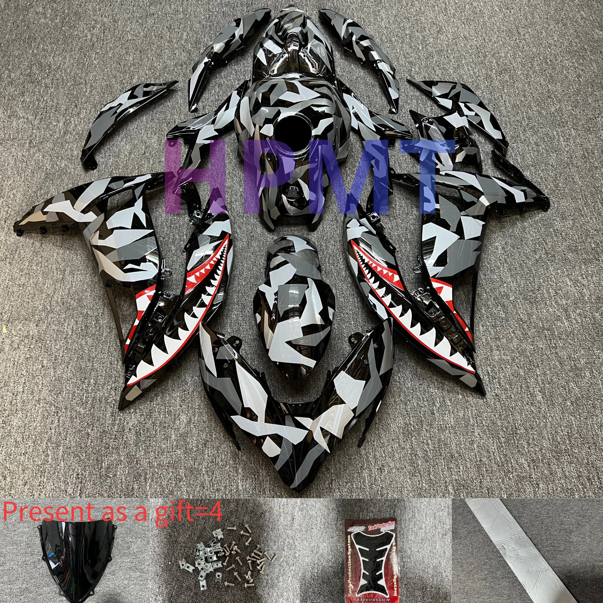 New ABS Motorcycle Fairings Kit for KAWASAKI Ninja650 ER-6F 2017-2019 NINJA650R ER-6N 2017 2018 2019  Bodywork fairing Kit