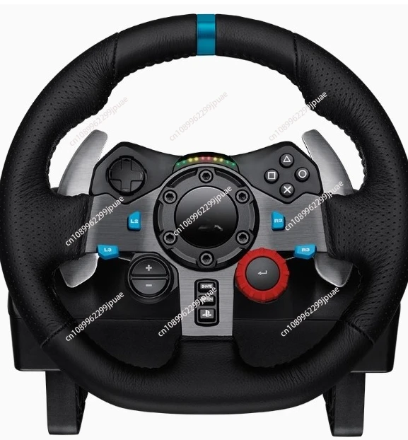 Driving Racing Steering Wheel Game Controller Compatible PC Car Racing Simulator Gaming with Pedal Support PC Consoles