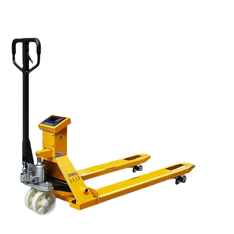 Electronic forklift scale, 2 tons, 3 tons, manual hydraulic handling truck, printing belt, weighing trailer, and weighbridge