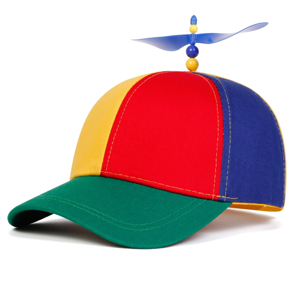 Unisex Propeller Splicing Baseball Caps Spring Autumn Outdoor Adjustable Casual Hats Sunscreen Hat
