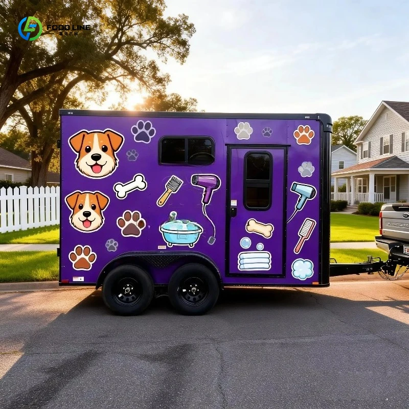 Customized Mobile Pet Salon Car Sale Dog Grooming Car Converted With Full Grooming Equipment