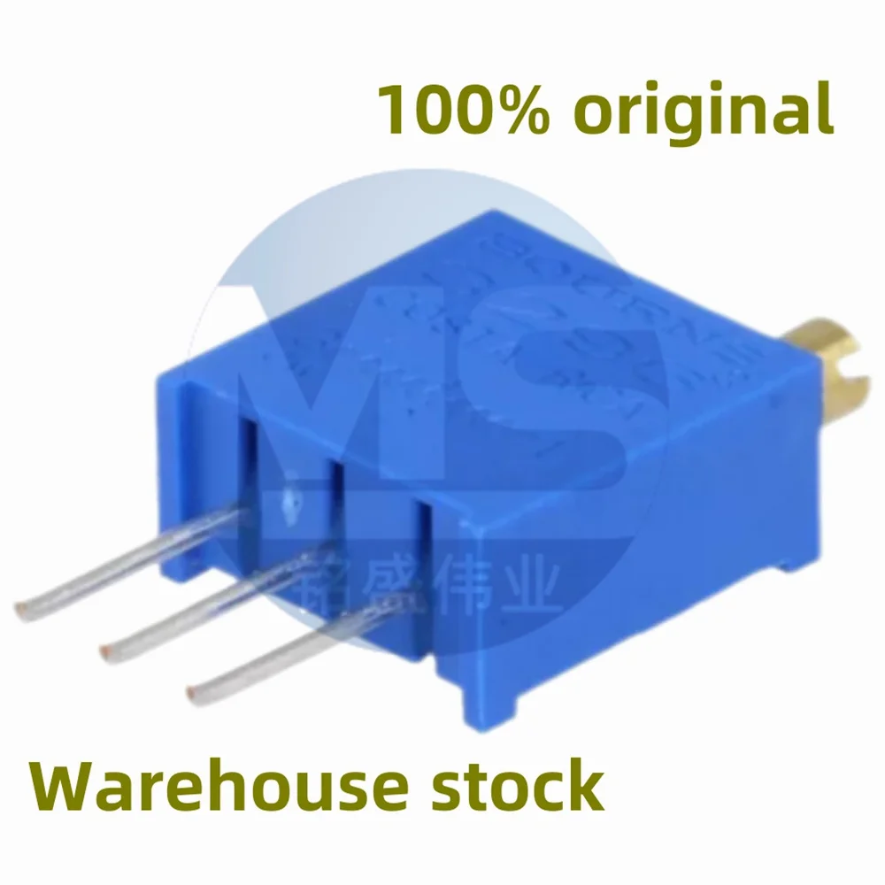 10pcs 100% new 3296W-1-102LF 3296 3296W-1-102 1k ohm 102 DIP-3 fine adjustment resistance potentiometer in stock direct sale