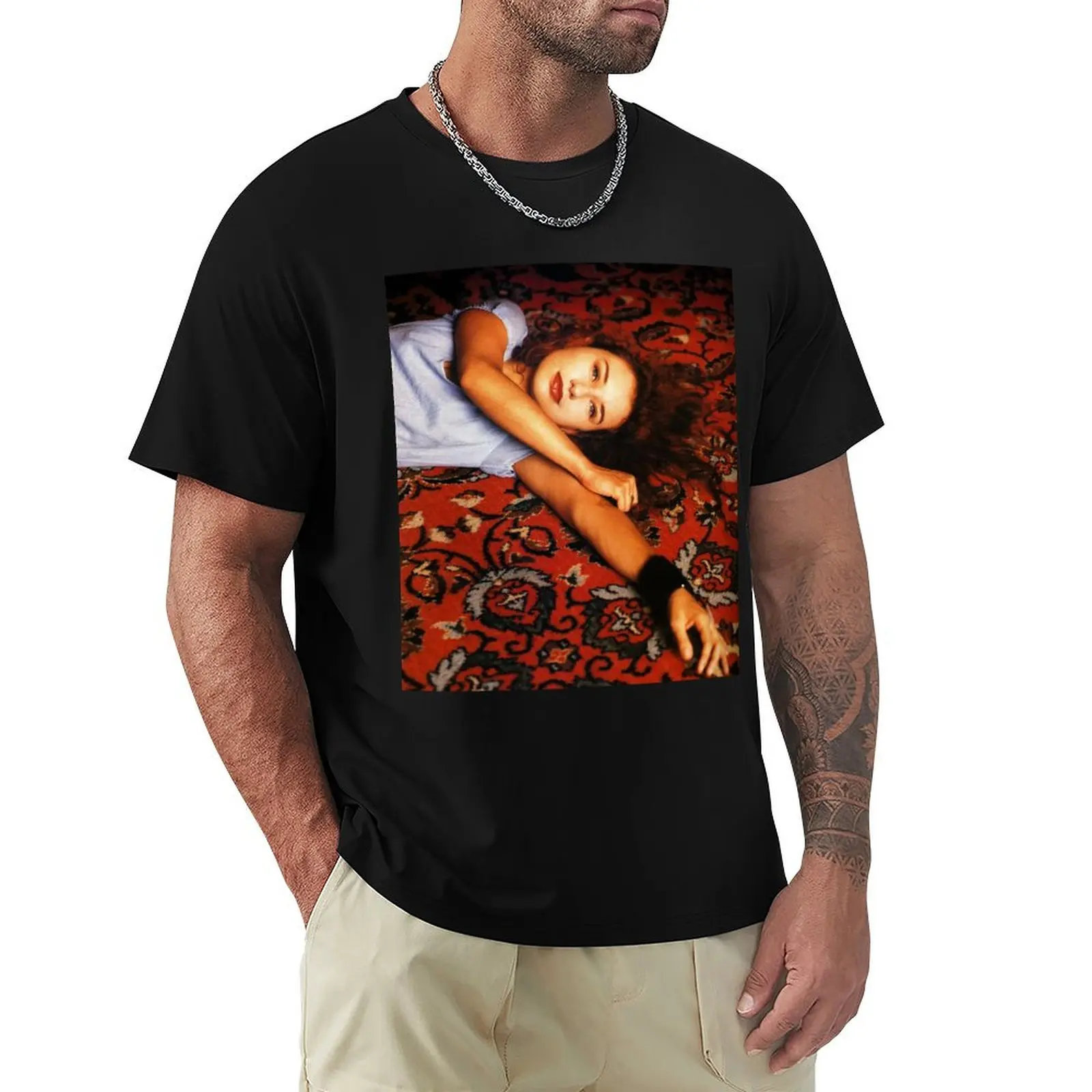 

Tori Amos 90s Portrait T-Shirt Classic Basic Casual T-Shirt