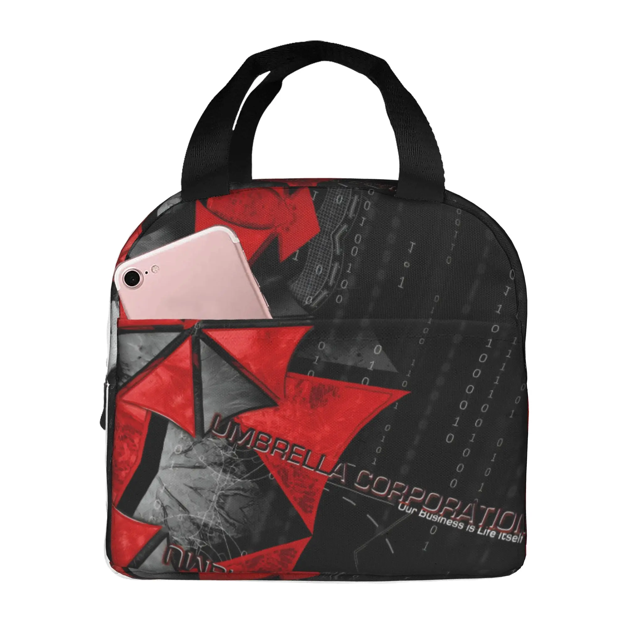 

Custom Corporation Umbrellas Lunch Bag Men Women Cooler Warm Insulated Lunch Box for Adult Office