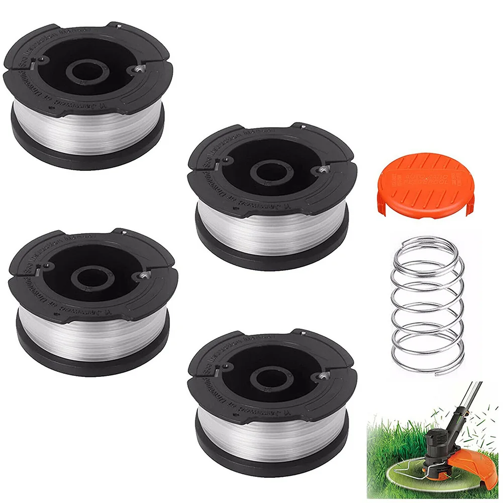 Spool Cap Lawn Mower Spool 1*Spool Cap 1*Spring 100% Original 4*Spool High Quality New Practical Coil Set Cover