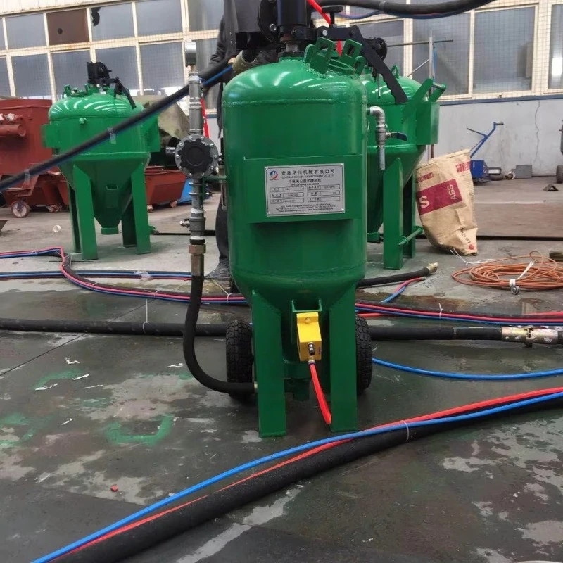 Best Selling Industrial Portable Sandblasting Machine Metal Surface Cleaning Sandblasting Machine Factory Direct Sales