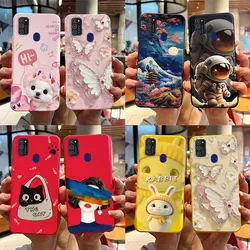 For Samsung Galaxy M21 M30S M21S M31 M31S Case Popular Butterfly Cover Soft Silicone Funda For Samsung M21 2020 SM-M215F Cases