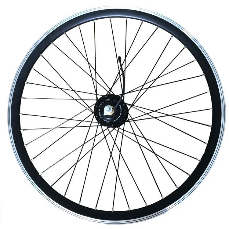 

MAXFORD 26" Sharing Bike Front Wheel Bicycle Completed Wheel Dynamo Hub 6V 3W Aluminum Rim Cycling Parts