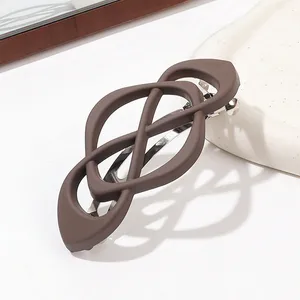 Französisches Pariser Haarkrampf für Frauen, dicke Haare, Haarkappe, starke Straffung, Haarklammern, kein Styling -Schlupf, 1PC 10 Hauptverkaufskleider 70 - №5