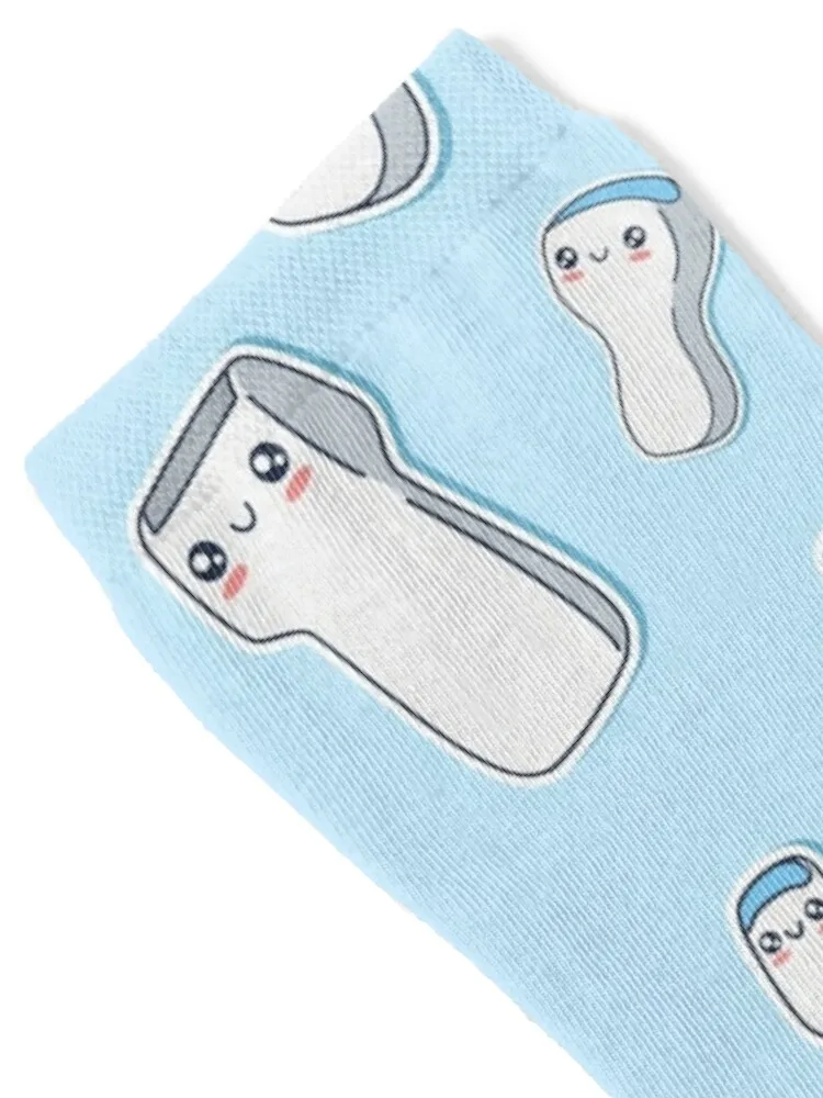 かわいい超音波要素超音波検査士チームソックスカラーヒップホップかわいい日本のファッションソックス男性女性用