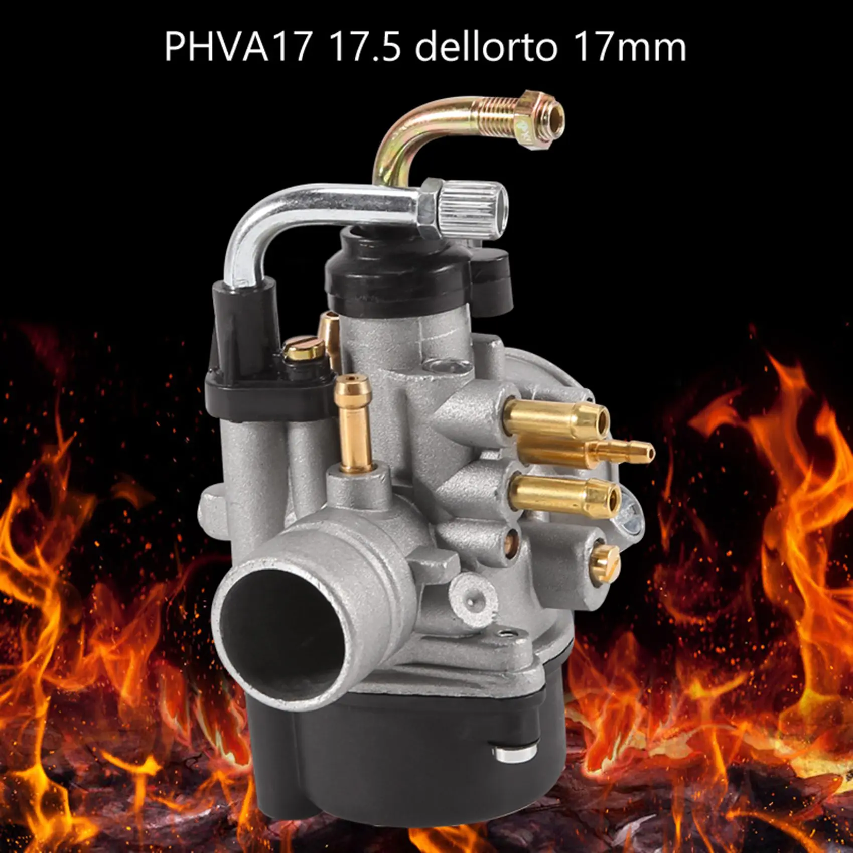 for PHVA17 17.5 17mm Replacement Carburetor for Aerox 50/ Minarelli PHBN-17.5mm Style 2 Stroke Carburetor