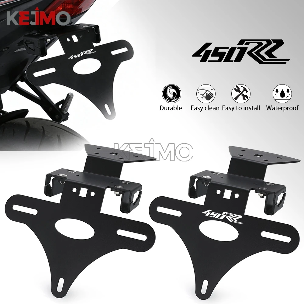 

For Kove 450 RR 450RR RR450 2024 2025 2026 License Plate Holder Bracket Rear Tail Tidy Fender Eliminator Kit Accessory Motorbike