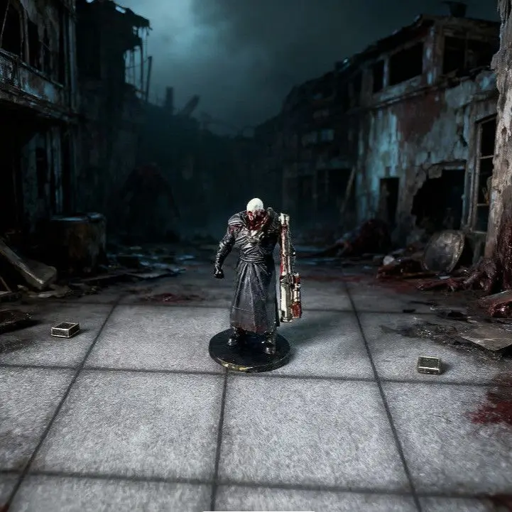 1/64 Resin Model Bix 1/64 Miniaturfigur Sammlerstück Display Szene Requisiten Diorama