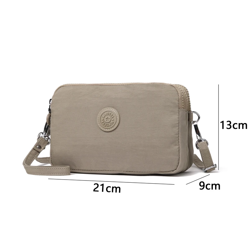 Mindesa Best Fashion Bag Ladies Handbag Nylon Water Repllent Shoulder Bag Casual Bag ID Case phone bag