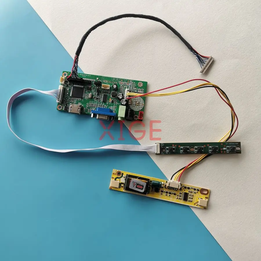 

For SVA150XG LTM150XS LTM150XO TM150XG LCD Monitor Controller Drive Board Kit DIY 1024x768 1024*768 2-CCFL HDMI+VGA LVDS 20-Pins