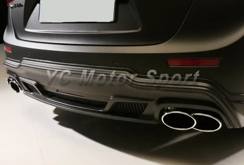 

Car Accessories FRP Fiber Glass Rear Half Bumper Lip Spoiler Fit For 2014-2015 Ghibli WA BBE Style Rear Skirt Rear Diffuser