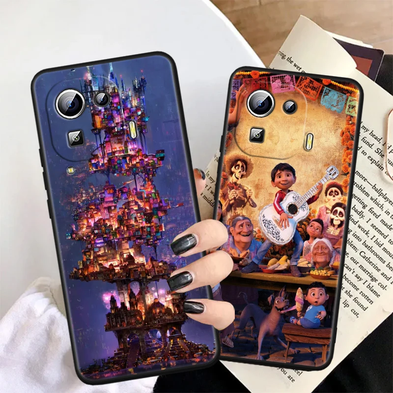 Dream Hunting Journey Disney For Xiaomi Mi 14 13T 13 12T 12 11T 11i 11 10T 10 Pro Lite Ultra 5G Black TPU Phone Case