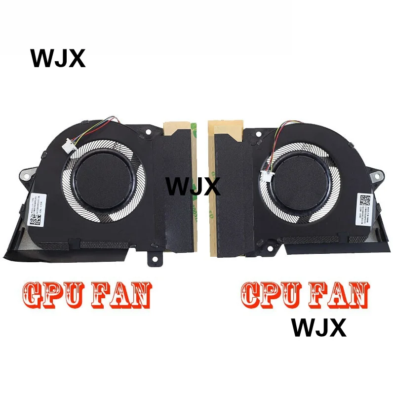 Laptop CPU GPU Cooling Fan For Asus Zephyrus G14 GA401QM R9 5900HS RTX 3060