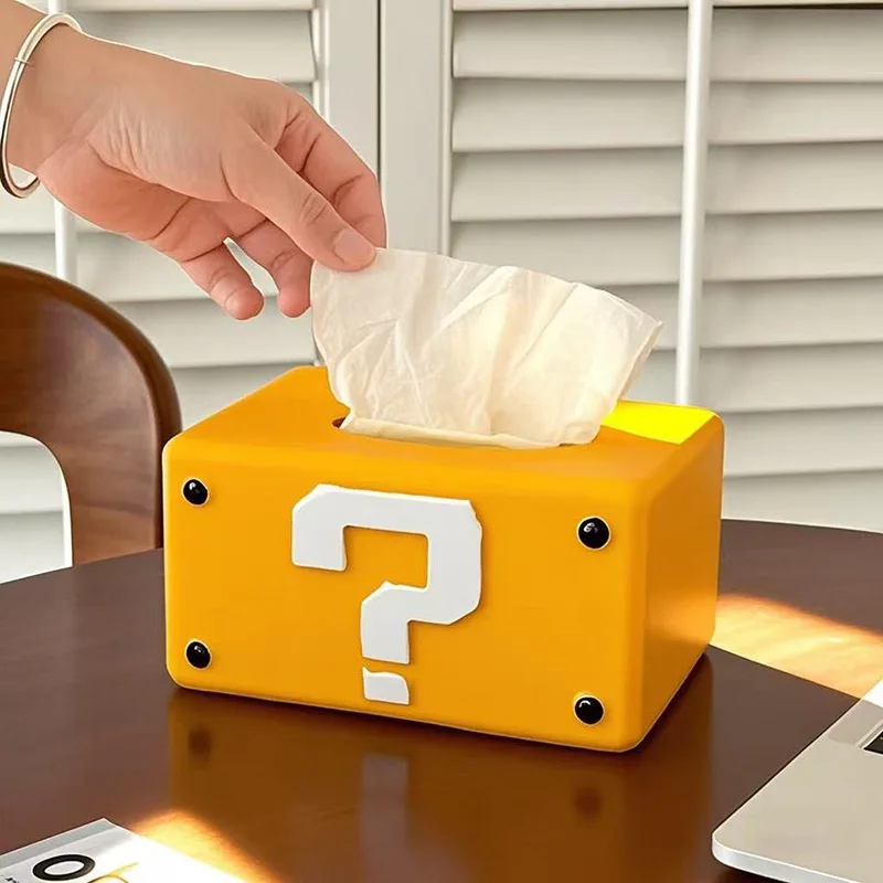 Kreative Taschentuchbox im niedlichen Stil, kreative Papierbox, hochwertige, luxuriöse Box, hochwertige Dekoration für das Wohnzimmer. – Detail 4