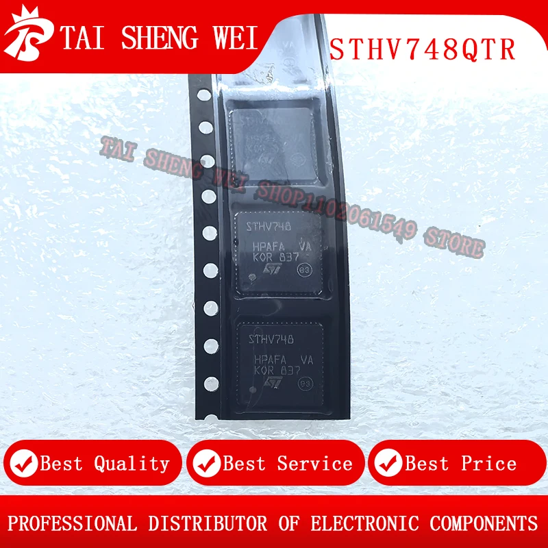 5PCS Brand New STHV748QTR STHV748SQ Printing, STHV748, Power Generator Chip IC QFN-64 Brand New