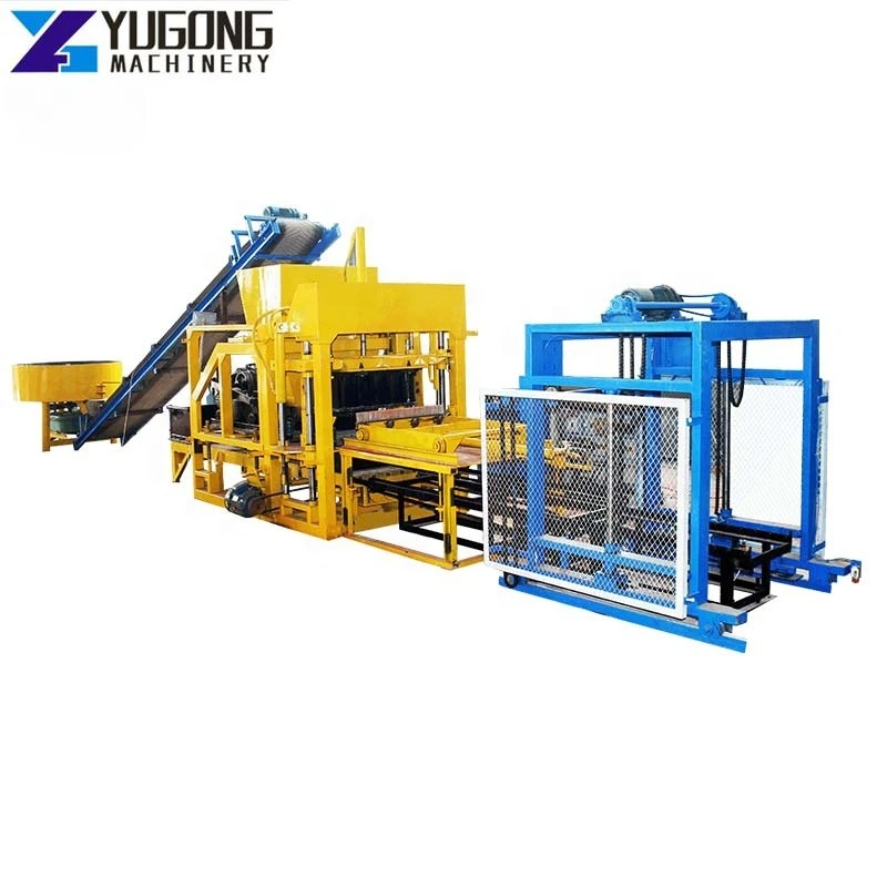 YG QTJ4-25 Brick Brick Paver Make Machine,block Mortar Machine