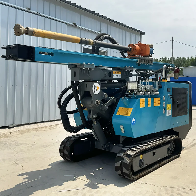 Advanced Customizable Diesel Hydraulic DTH Drilling System for Productive Surface Mining and Accurate Blasting Operations