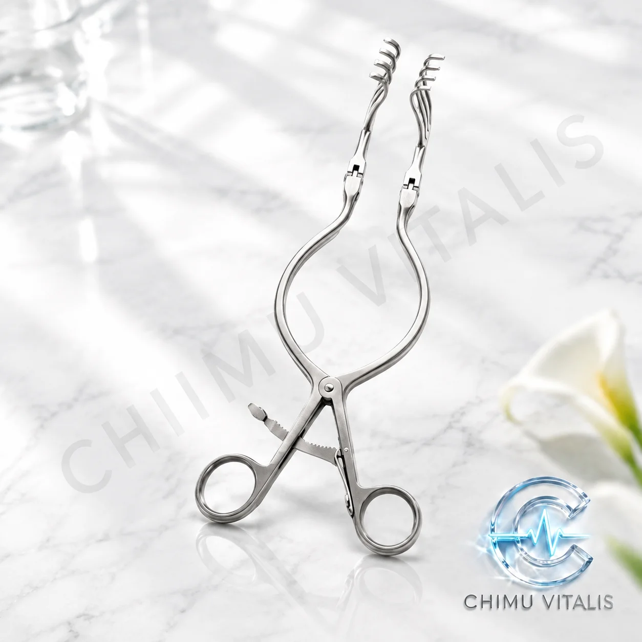【CHIMU VITALIS】 Multi-Hook Mastoid Retractor Stainless Steel Muscle Tissue Spreader Instrument