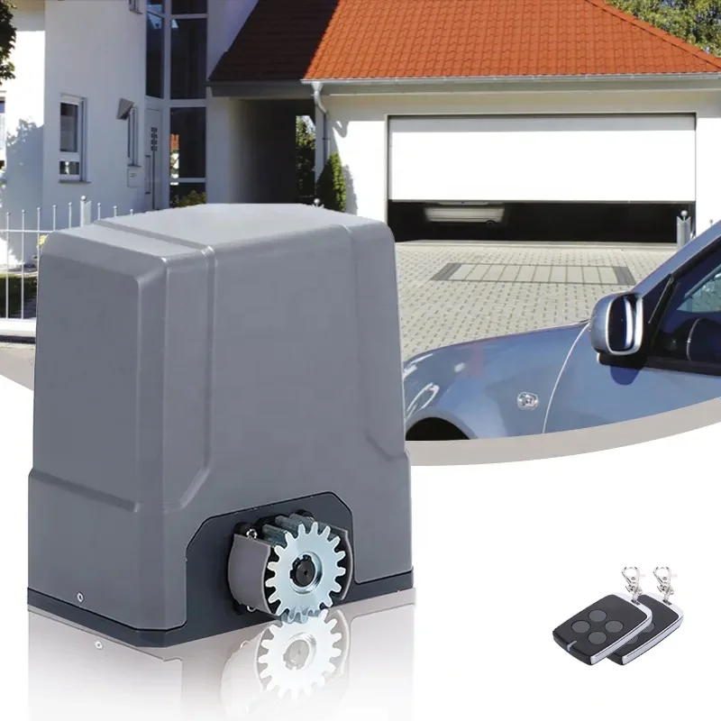 

SL800DC 24 В постоянного тока, мотор-редуктор, магнитный концевой выключатель, 800 кг, электрический привод для раздвижных ворот с современным дизайном, резервная батарея