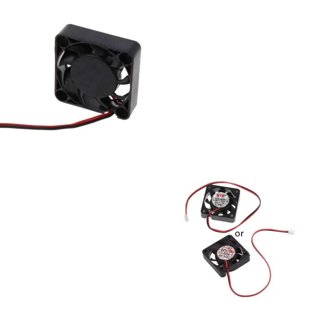 40mm Silent Cooling Fan 12V 2Pin 4010 Brushless Quiet for PC Computer for - zdjęcie 1