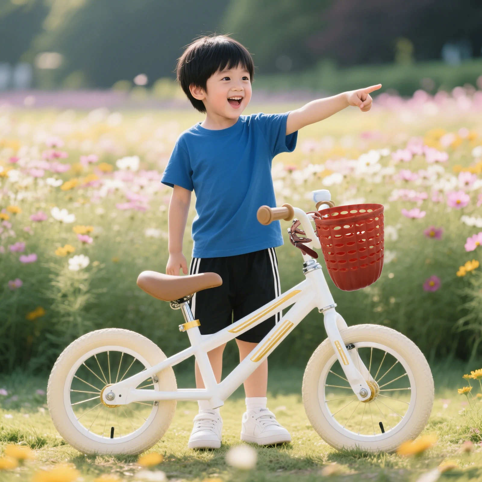 

2Pcs Childrens Bike Basket Vibrant Color Cute Design for Bicycles Scooters Balance Bikes Tricycles Outdoor Fun