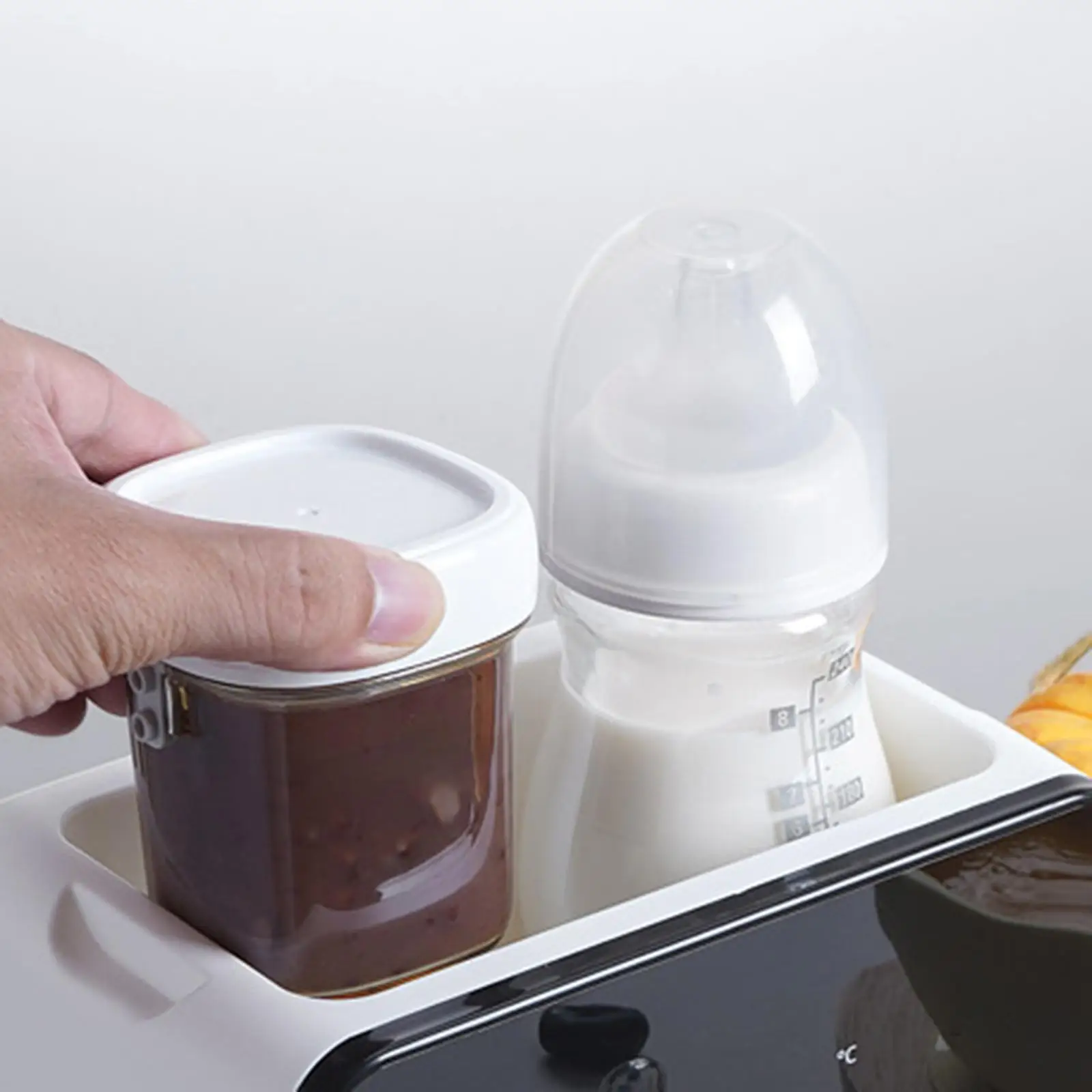 

Dual Bottle Baby Feeding Heater Travel Milk Heater Machine Food Heater 220V Baby Formula Warmer for Indoor Outdoor Car Travel