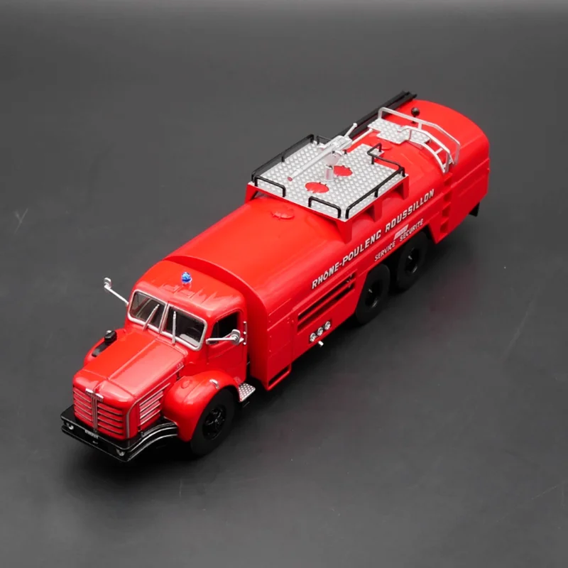 IXO Diecast escala 1:43 aleación Berliet GBO motor de bomberos modelo de coche producto terminado juguete de simulación colección regalo pantalla estática
