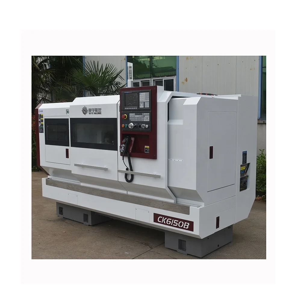 Flat Bed Hine Price Hiah Quality Ck6150 Cheap Cnc Horizontal Lathe Metal Manufacturing Plant Single Provided Gearbox 82