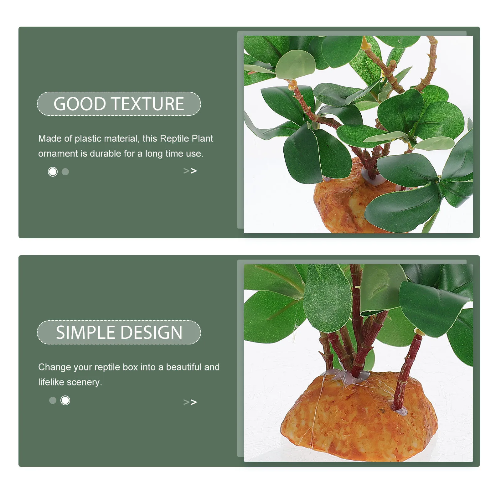 

Fake Green Grass Plant For Reptile Terrarium Aquarium Decor Lifelike Artificial Plants Simulation Landscape Ornament