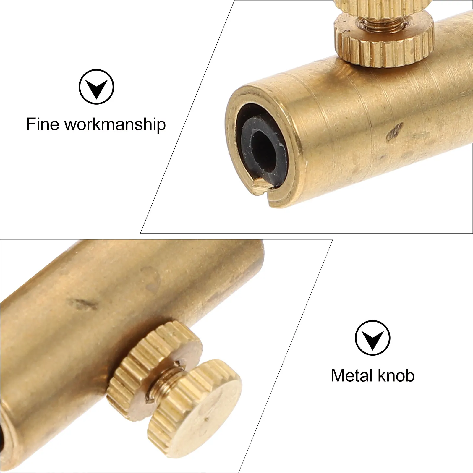 

2Pcs Premium Tone Adjustable Mute Instrument Accessory Parts