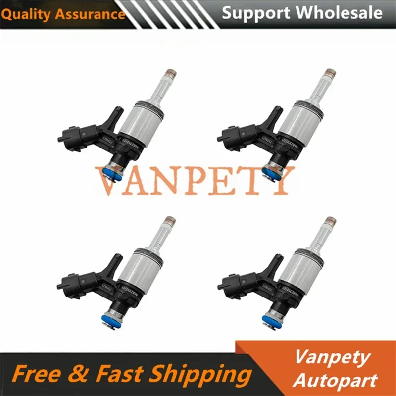 4PCS 13538682350 Fuel Injector for PEUGEOT 207 208 3008 308 408 5008 508 RCZ MINI R55 R56 R57 R58 R59 R60 R61 Cooper S 1.6 07-17