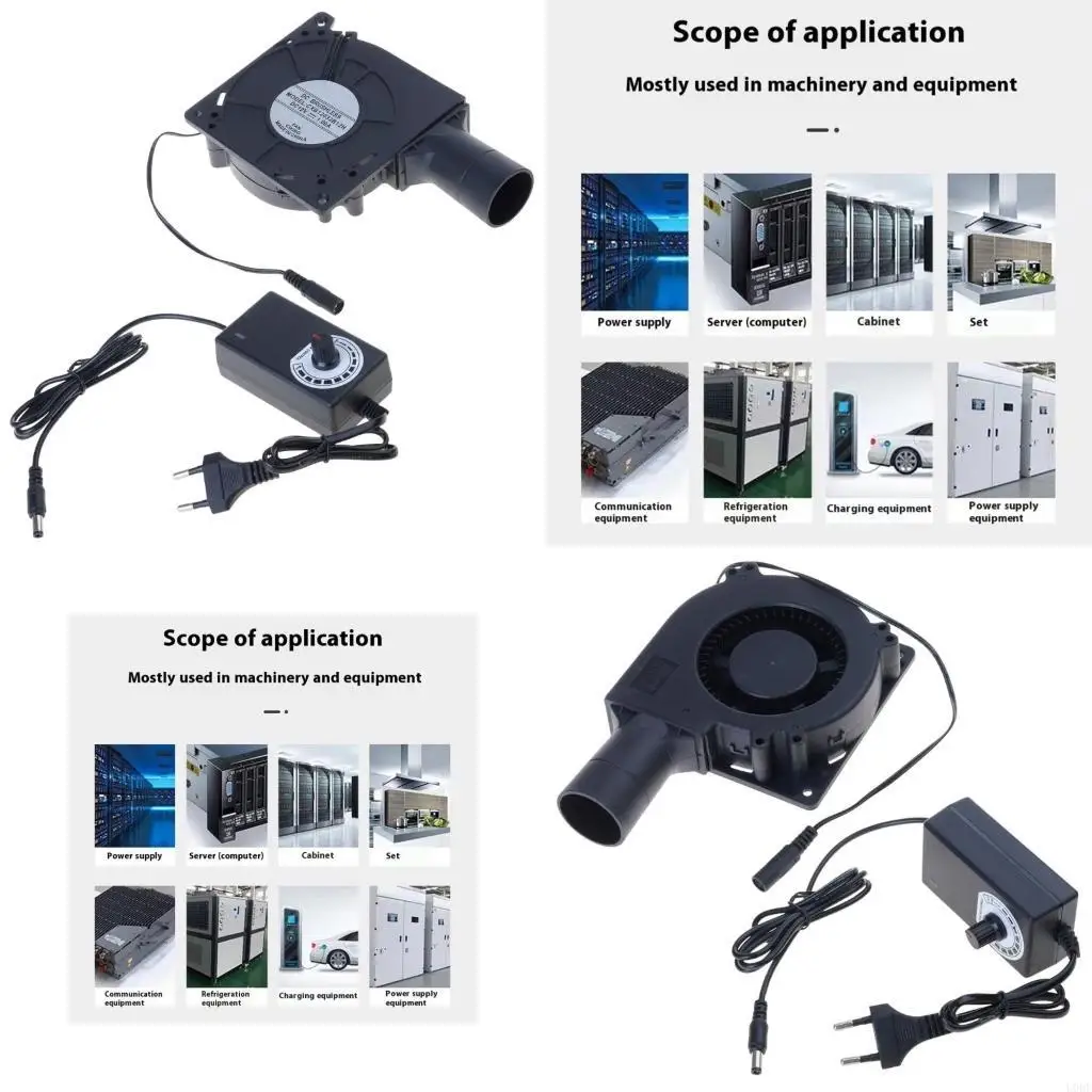

Практичный нагнетательный вентилятор 120 мм, 12 В с двойным шарикоподшипником для длительного использования в охлаждении