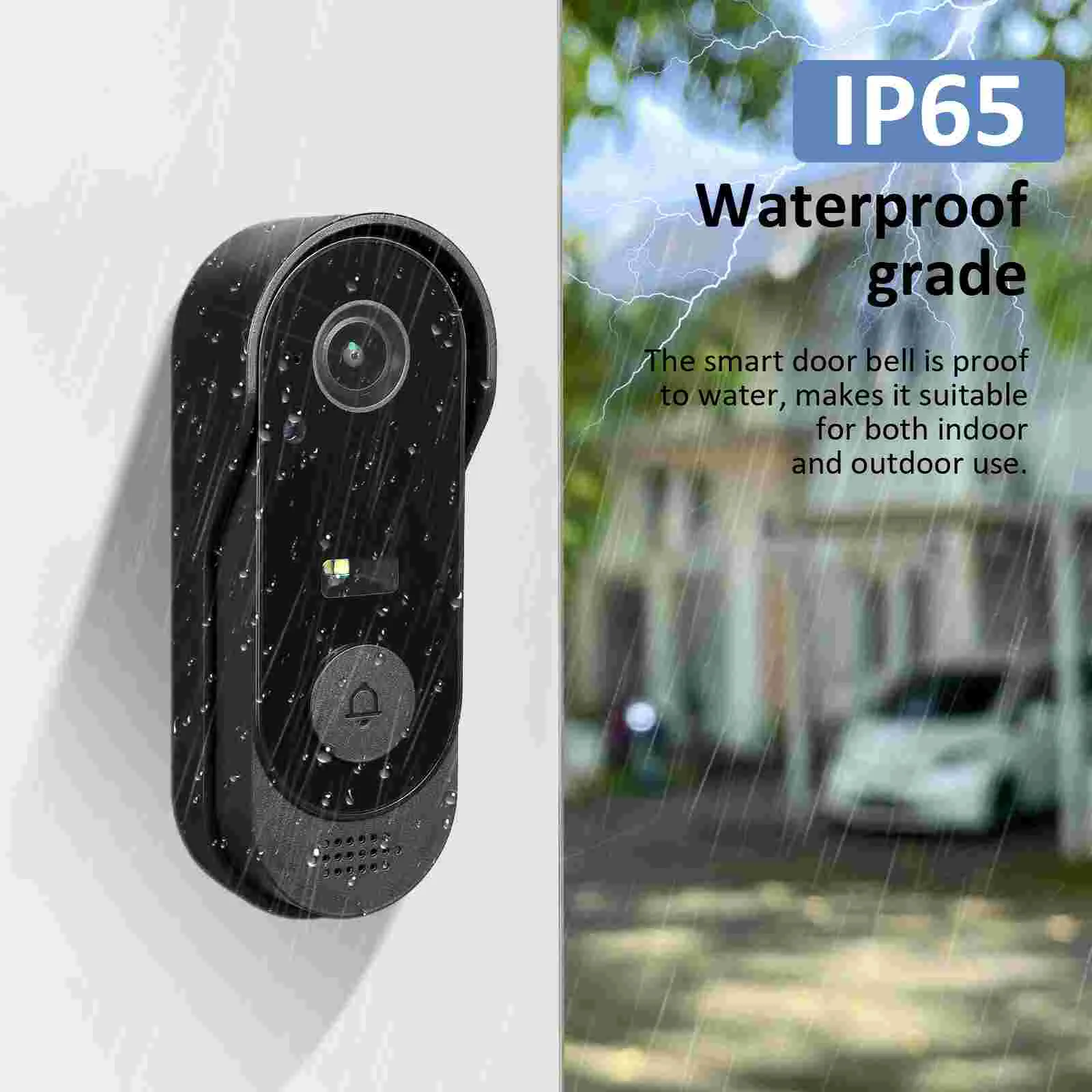 Smart Doorbell Camcorder Wireless Ringer With Camera Household Intelligent Visual