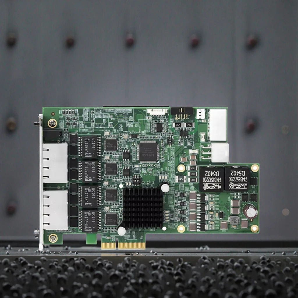 PCIe-GIE7xP-Serie, industrielles Computerzubehör, multifunktionale Bilderfassungskarte mit PoE-Schutz, Energieverwaltung