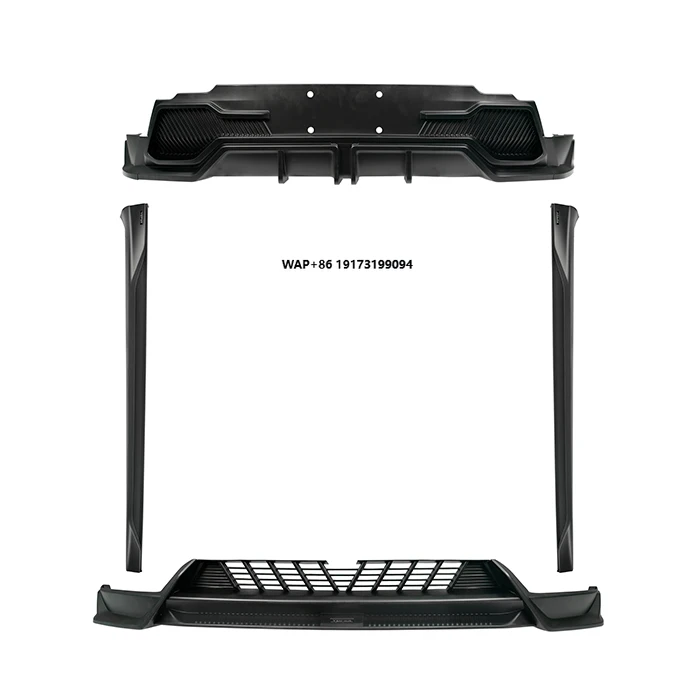 

For Juniper 2025 Auto Universal Modified Front Rear Bumper Splitter Diffuser Lip Body Kit Car Bumpers for Model Y Juniper