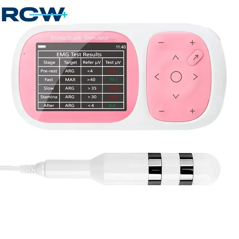 RCW Konmed KM536 EMG Biofeedback Nerve and Muscle Stimulator Pelvic Pain Relief Neurofeedback EMG Biofeedback Pelvic Muscle