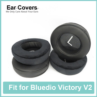 Earpads For Bluedio Victory V2 Headphone Earcushions Protein Velour Pads Memory Foam Ear Pads