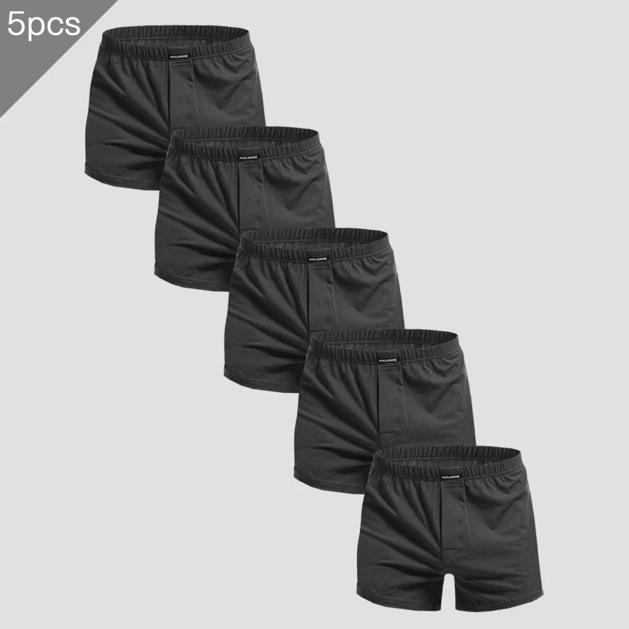 

5PCS Men's summer loose home pants men's underwear flat briefs home pajamas shorts comfortable boxers Arlo pants