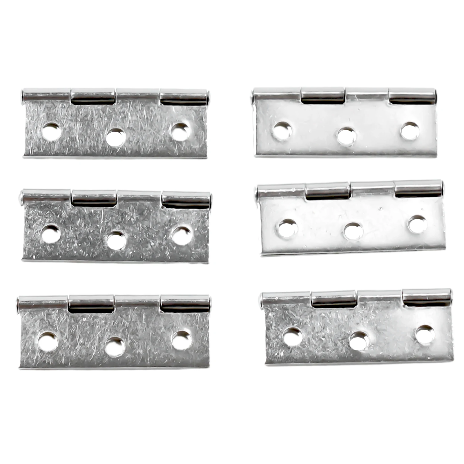 10pcs Door Hinges Cross Hinge Automatic Rebound Cabinet Window Cabinet Jewelry Box With Spring Furniture Repair Hardware