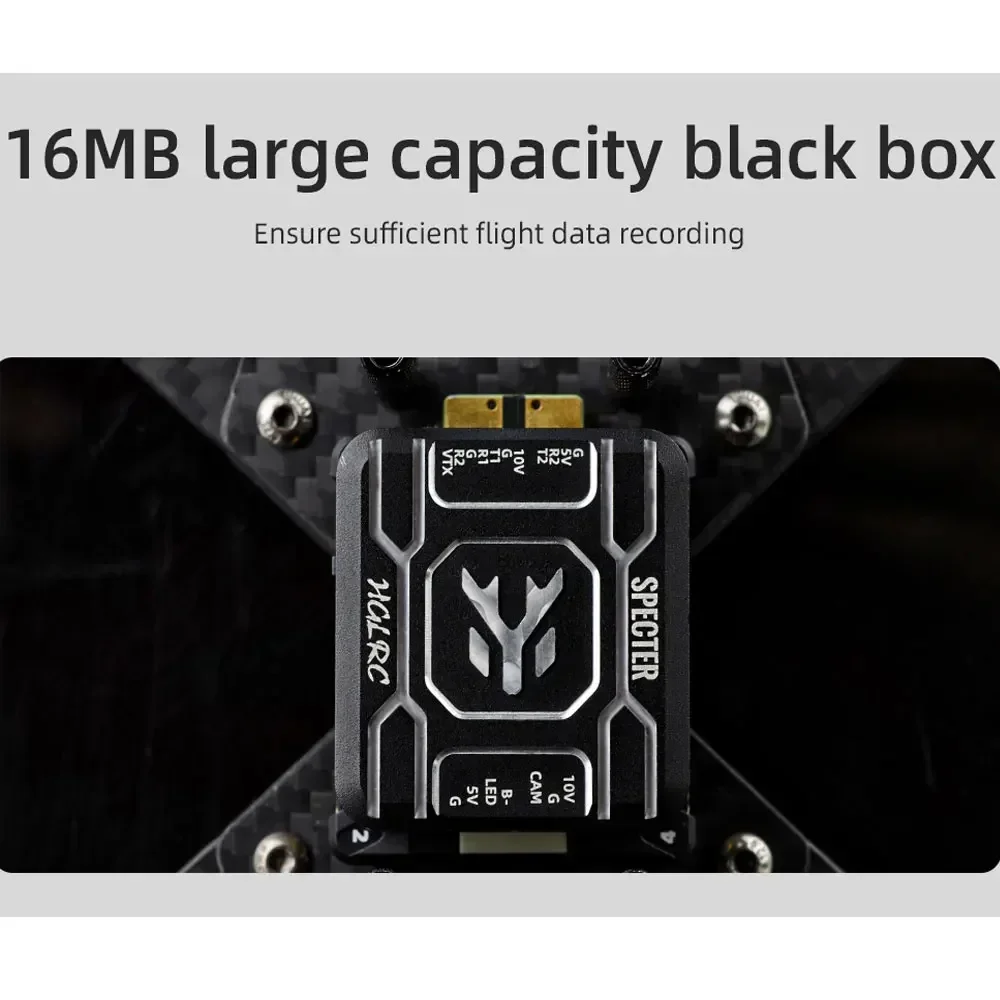 HGLRC SPECTER F722 Mini FC - MPU6000، OSD، BARO، 16 ميجابايت، Dual BEC، 20 × 20 مم، 2-6S، لـ FPV Freestyle