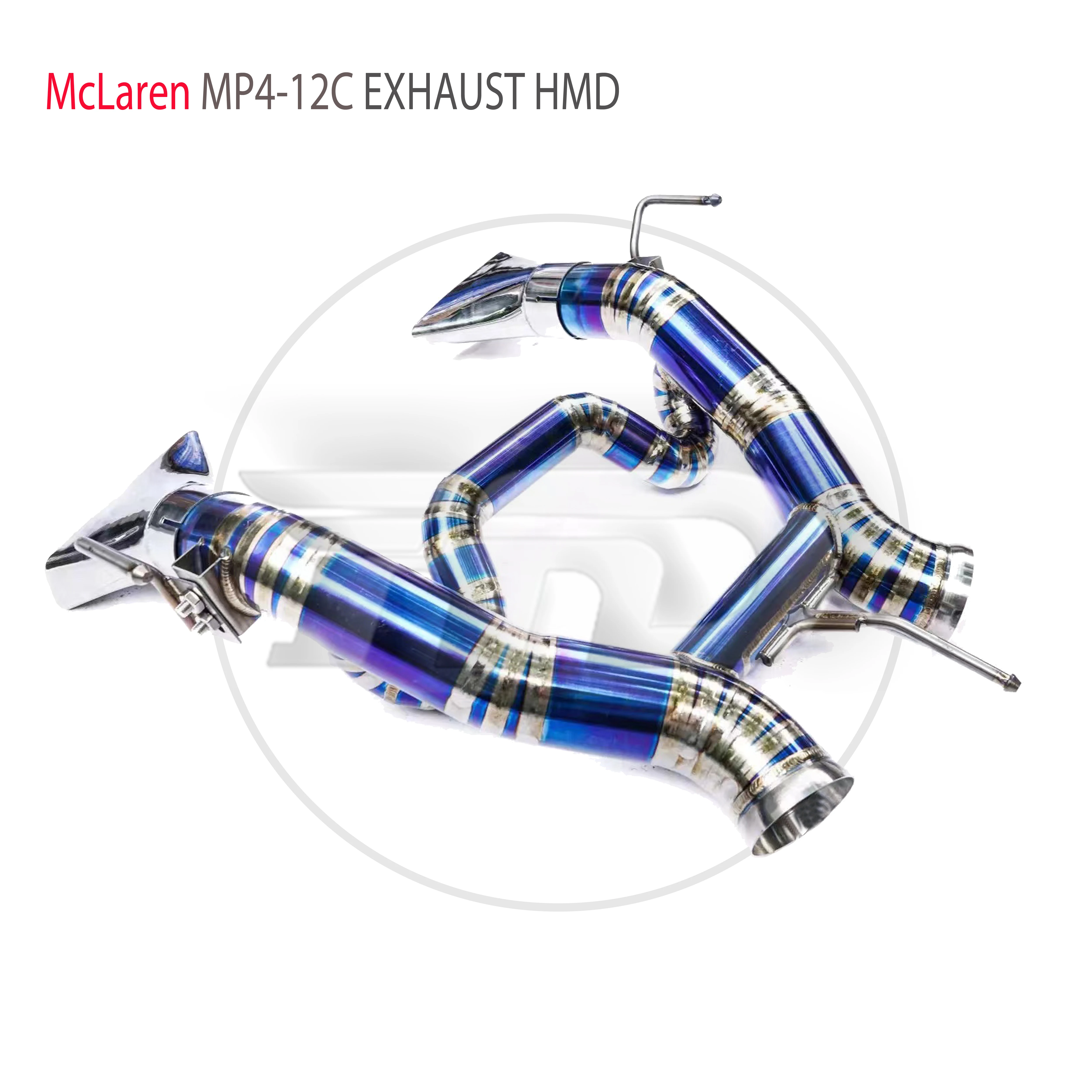 

HMD Titanium Alloy Exhaust System Performance Valve Catback is Suitable For McLaren MP4-12C Muffler For Cars