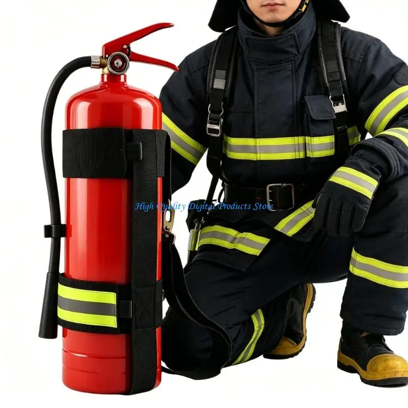 U2JE Nylon Extinguishers Carriers With Customizable Fit For Comfort During Rescuing Operations Heavy Duty Carrying Strap