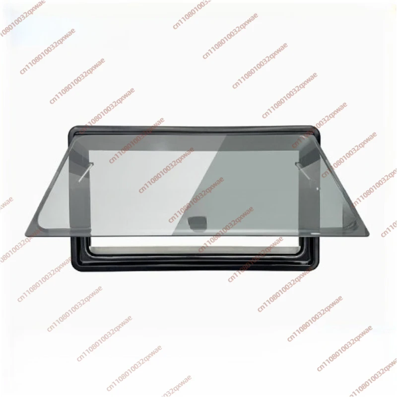 RV Door and Window Accessories Series, Right-angle Push-out Window, Integrated Molding of Scroll Curtain, Onestop RV Accessories