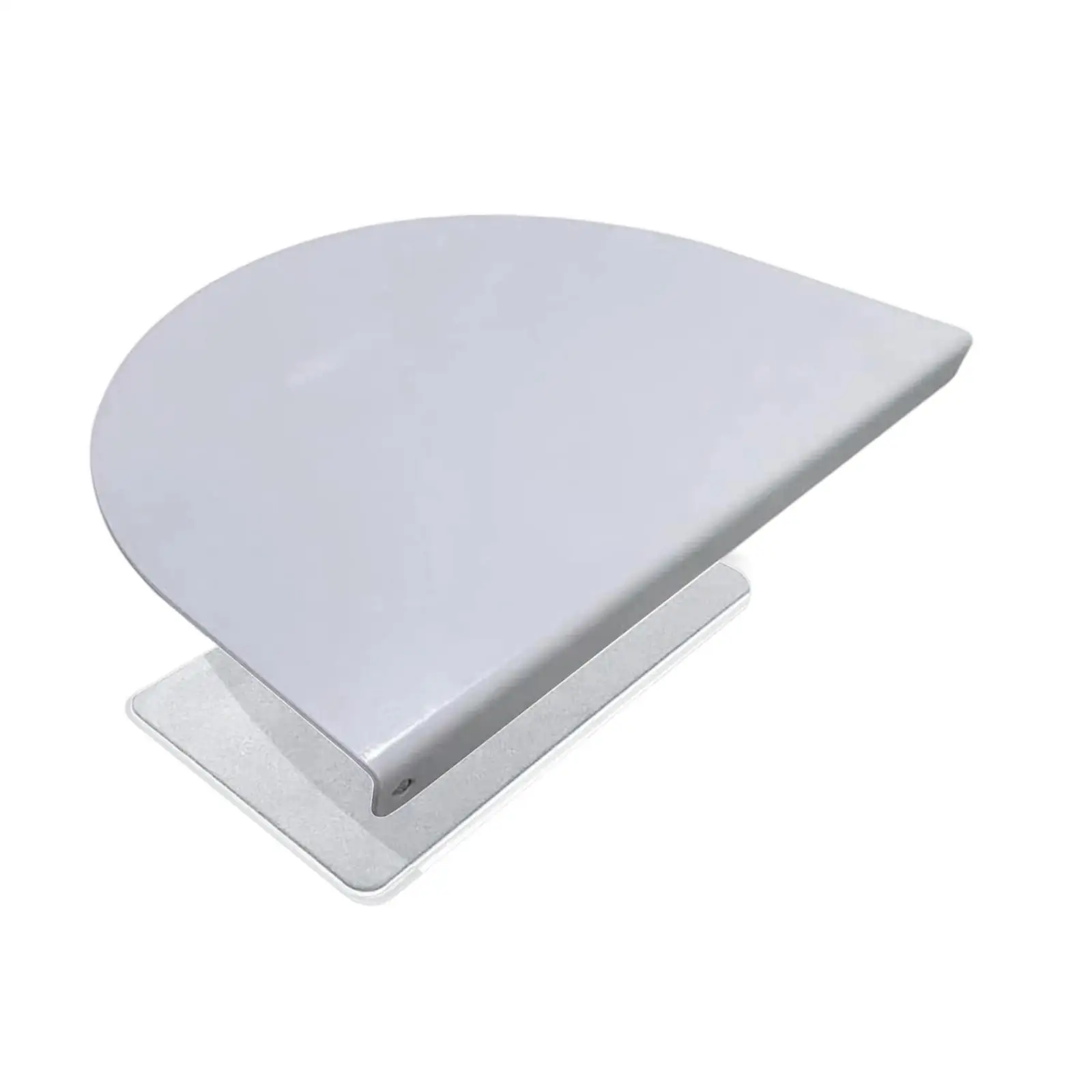 Carbon Steel Bracket Plate Monitor Stand Plate for Glass Thin Grommet Monitor Arms Fragile Tabletop Clamp Installation
